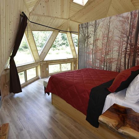 Villa Natahala Glamping Red Dome #23 Topton Esterno foto