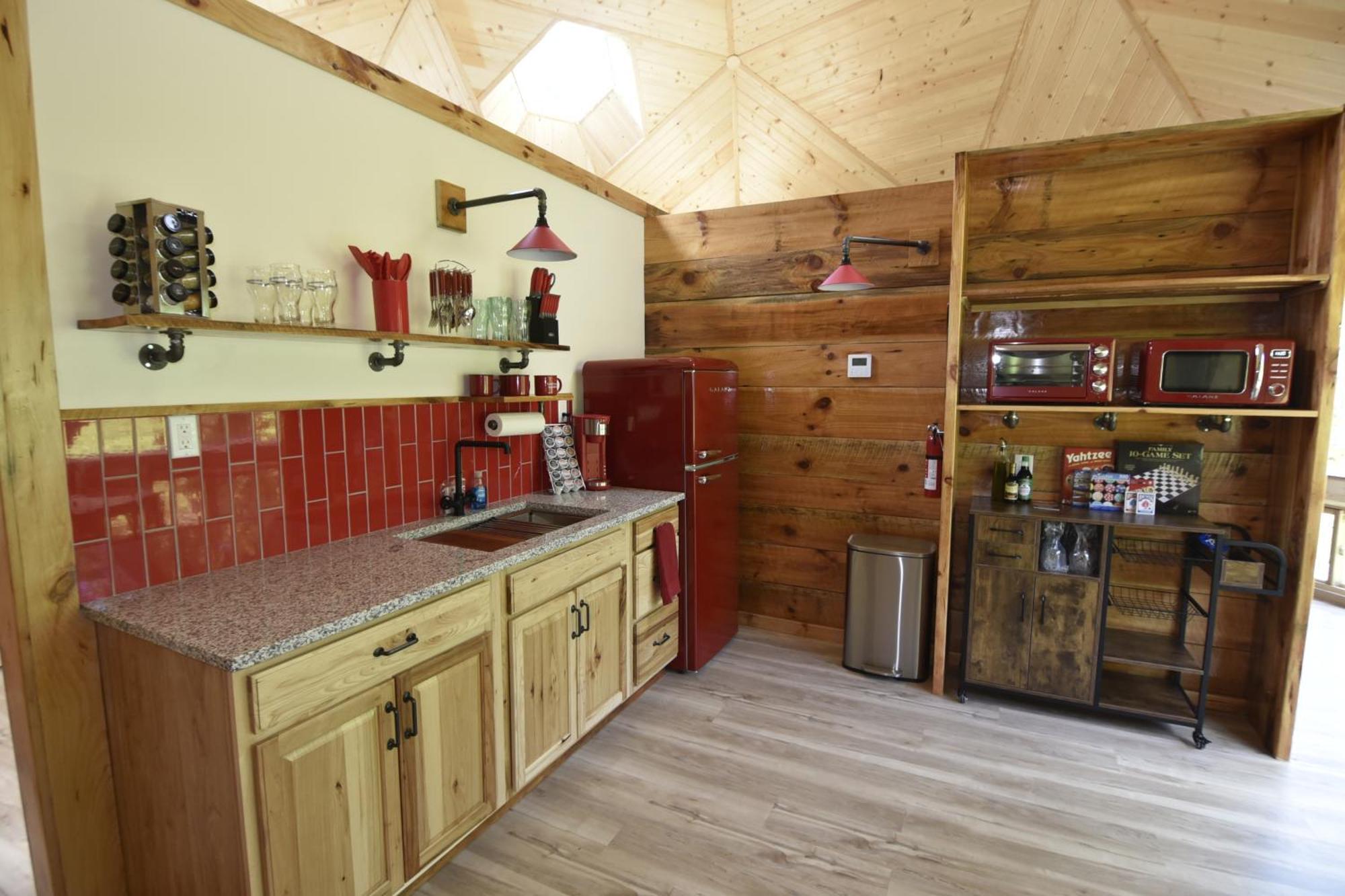 Villa Natahala Glamping Red Dome #23 Topton Esterno foto