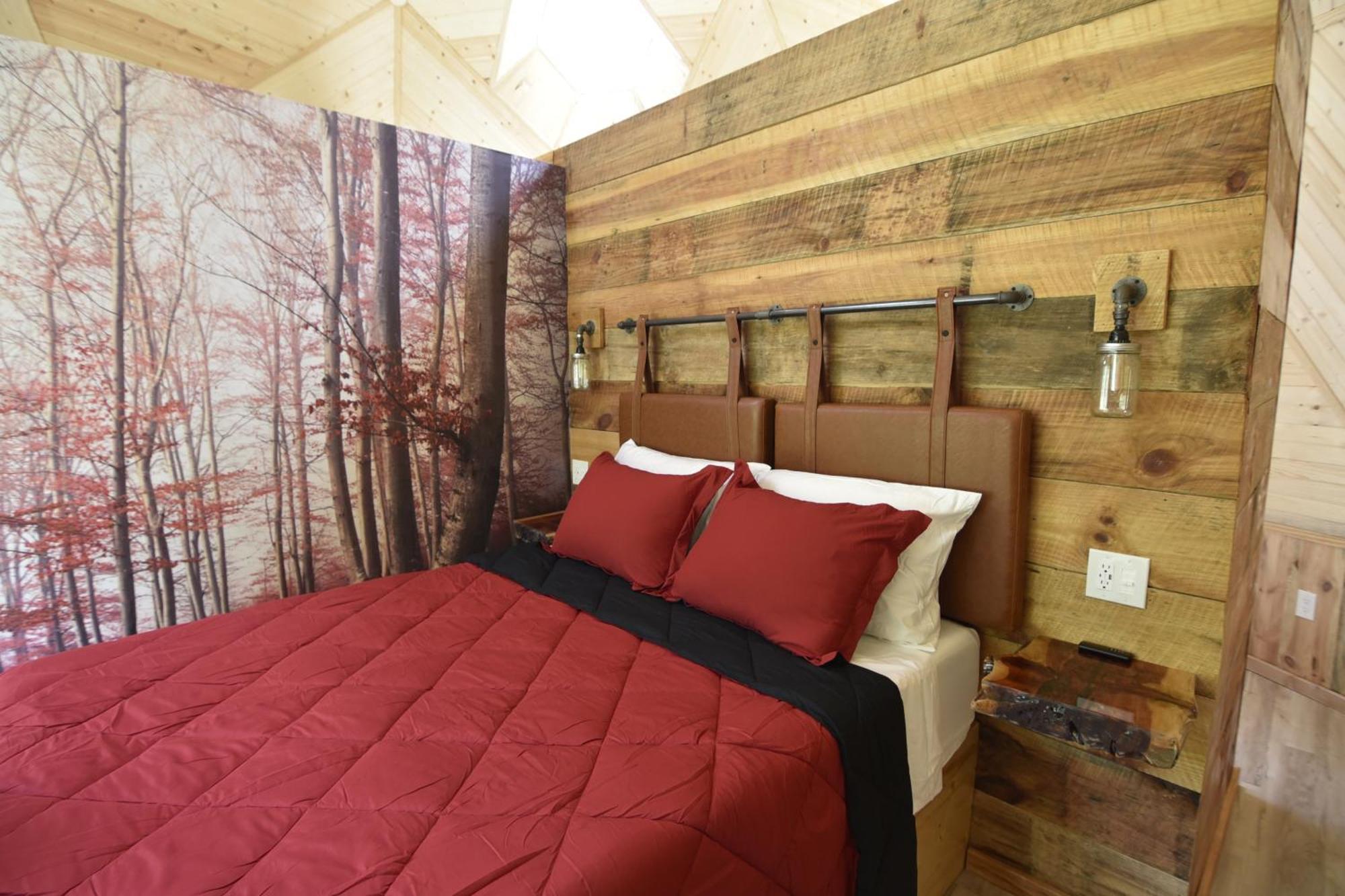 Villa Natahala Glamping Red Dome #23 Topton Esterno foto