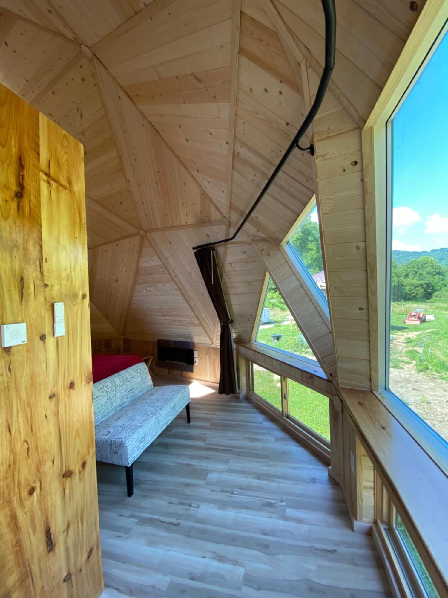 Villa Natahala Glamping Red Dome #23 Topton Esterno foto