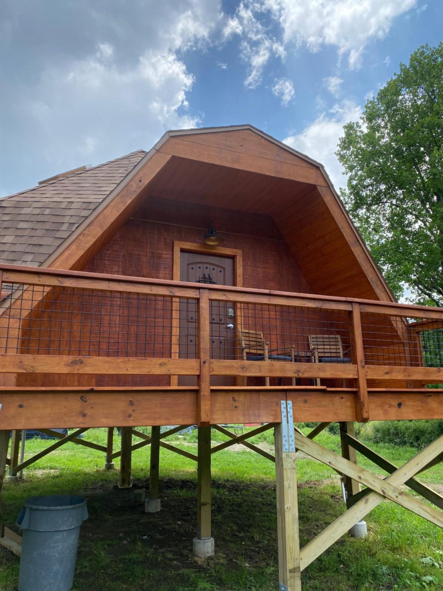 Villa Natahala Glamping Red Dome #23 Topton Esterno foto
