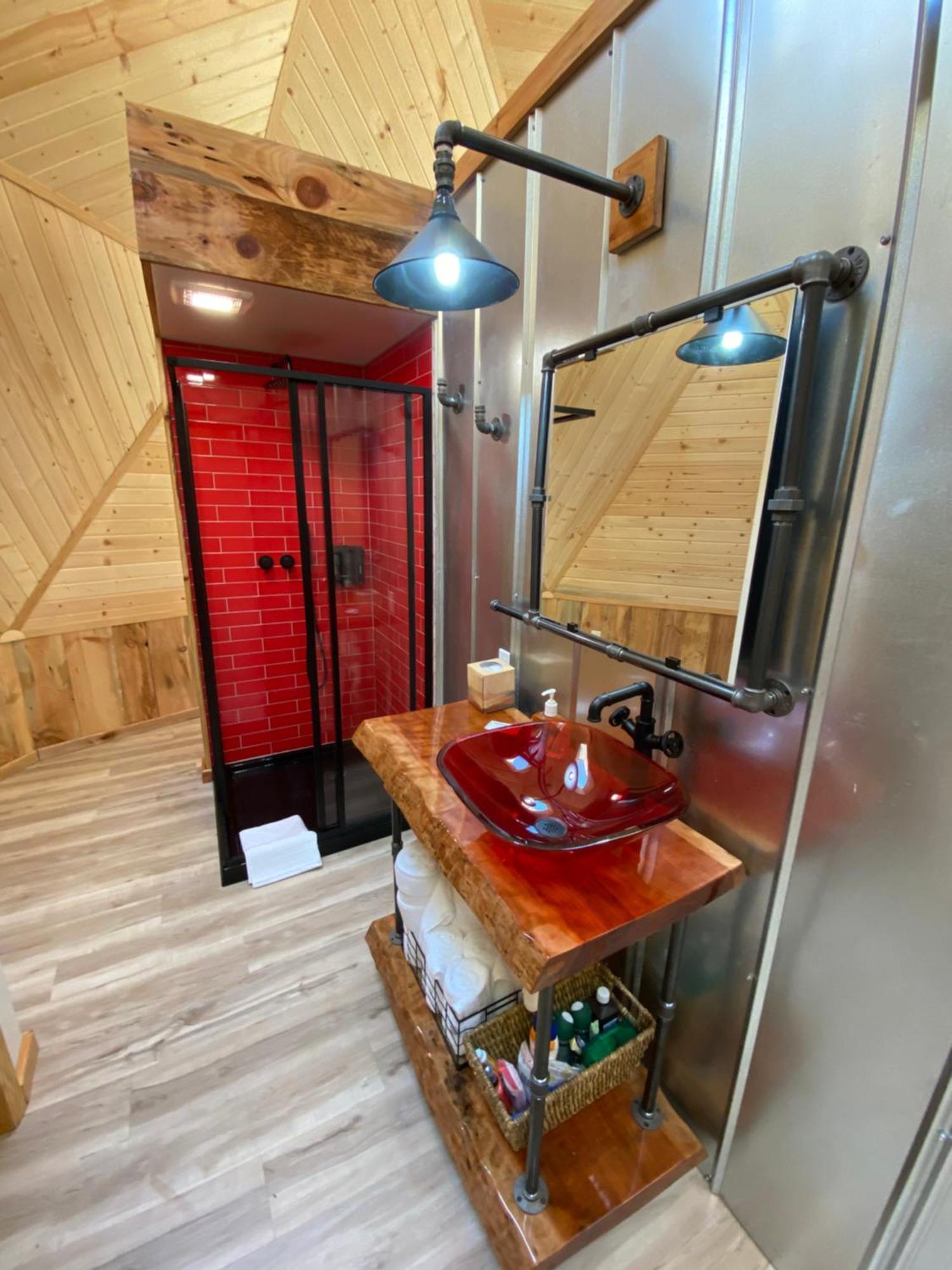 Villa Natahala Glamping Red Dome #23 Topton Esterno foto