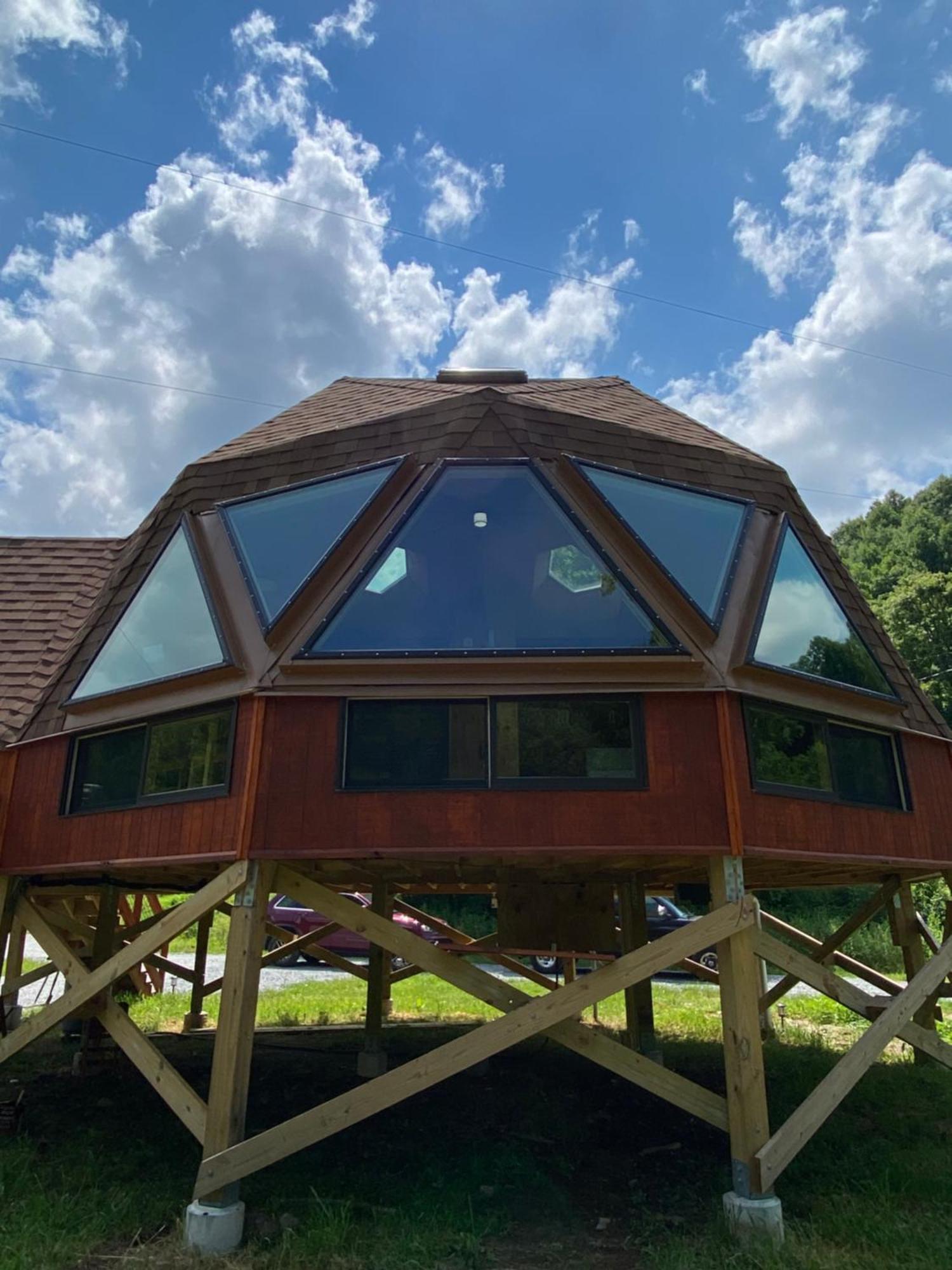 Villa Natahala Glamping Red Dome #23 Topton Esterno foto