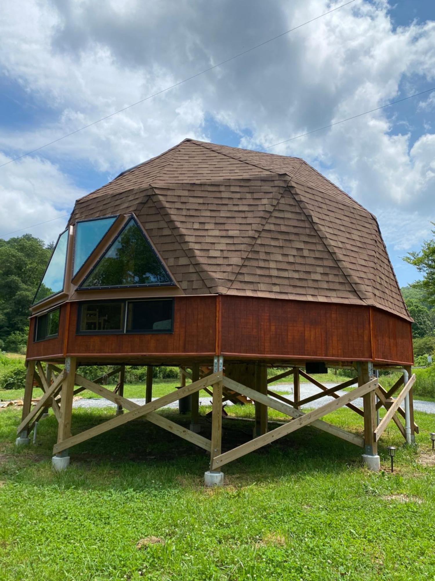 Villa Natahala Glamping Red Dome #23 Topton Esterno foto